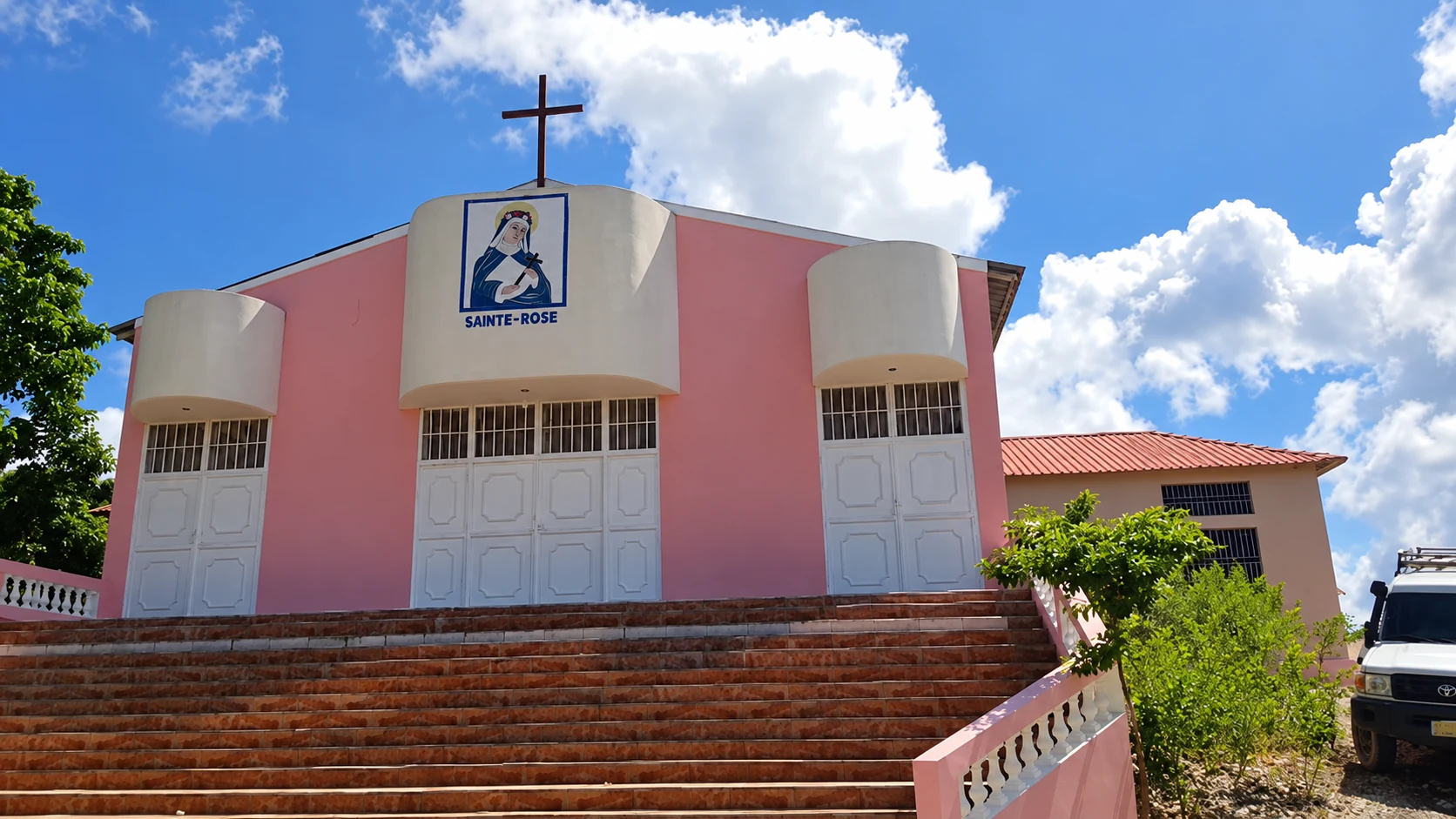 Illustration based on APREM’s historical Morisseau parish church image.