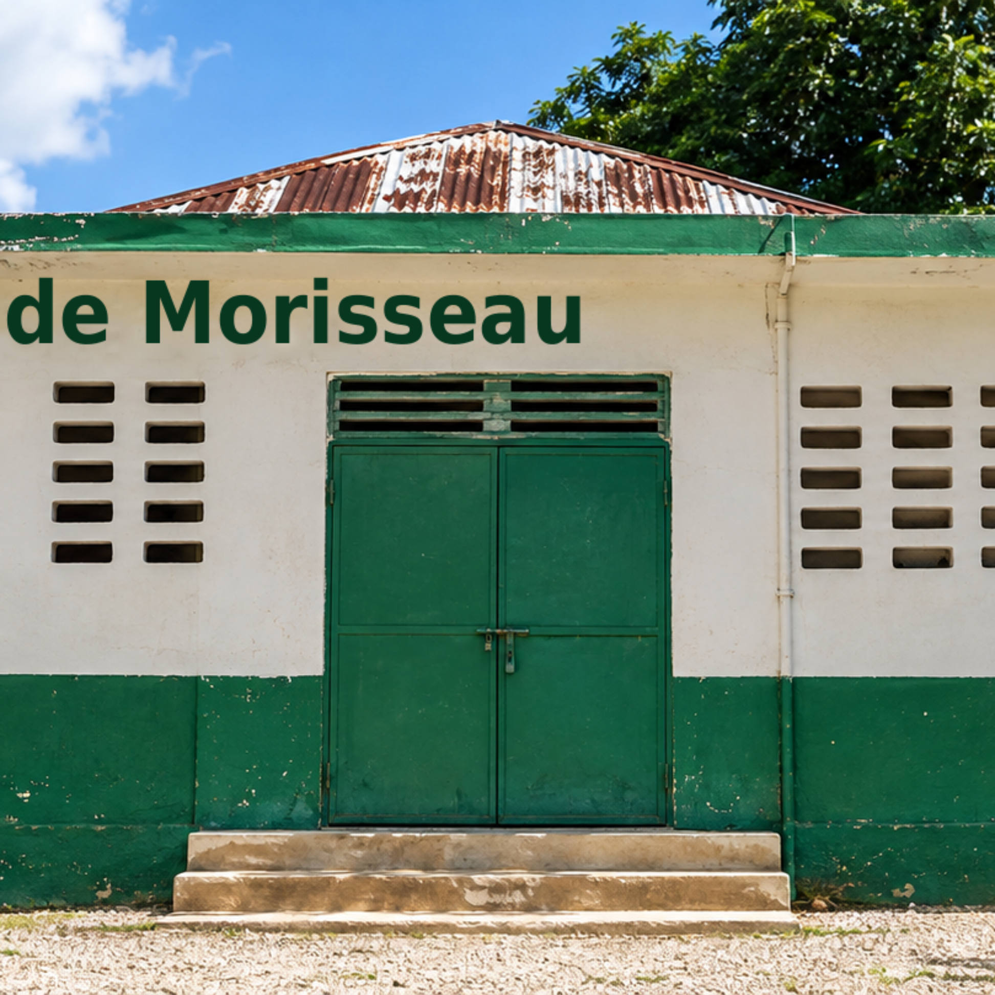 Façade du Dispensaire de Morisseau