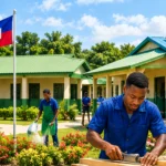 Architectural concept of the planned Morisseau Vocational School